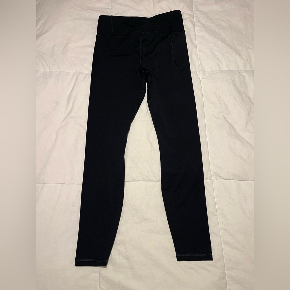 Women’s Large Under Armour Fitted Motion Black Active Leggings - Picture 7 of 9